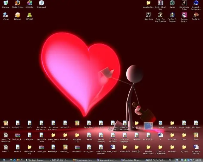 Jinsi ya kuvuta desktop