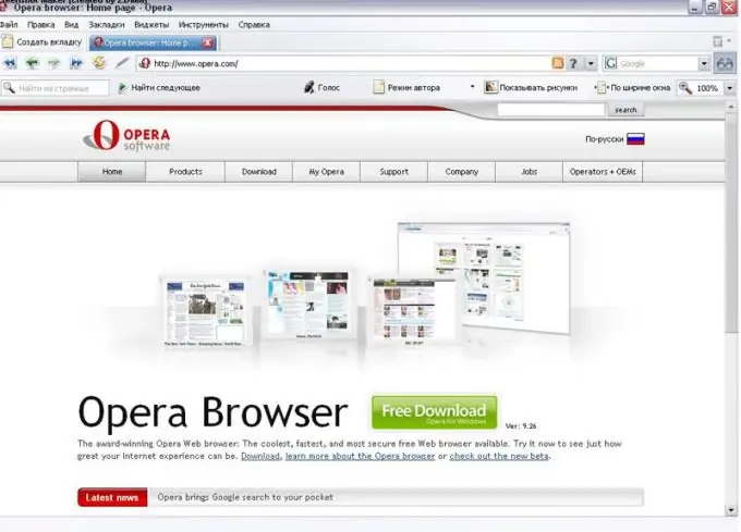 Cara menjadikan opera sebagai browser default Anda