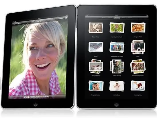 IPad-ga rasmlarni qanday yuklash mumkin