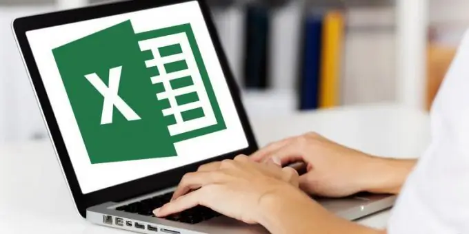 Hoe om 'n tabel in Excel te teken