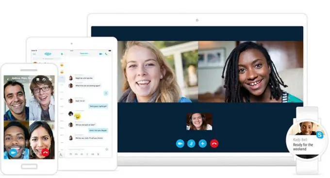 Sådan opsættes mikrofon og kamera i Skype til Windows 10