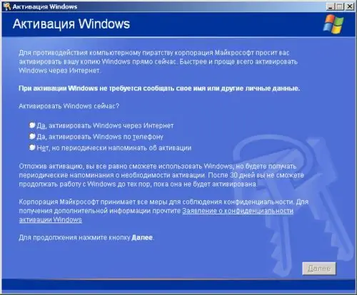 Cara mengaktifkan sistem Windows