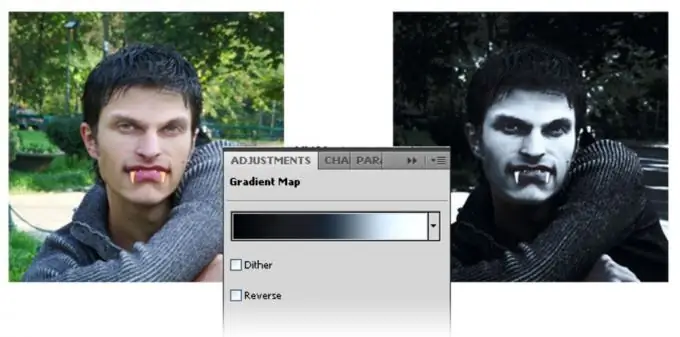 How to make a vampire in Photoshop