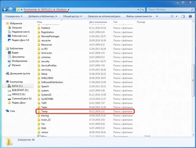 Adakah mungkin membersihkan folder temp di folder windows 7 untuk mengosongkan ruang