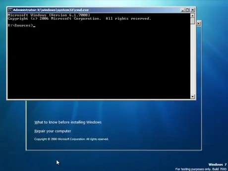 Πώς να εγκαταστήσετε τα Windows από τη γραμμή εντολών