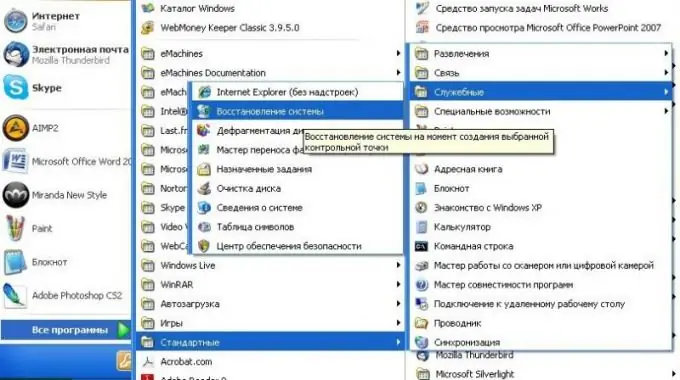 Барлық Windows параметрлерін қалай қалпына келтіруге болады