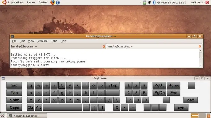 Kuidas kuvada klaviatuuri ekraanil