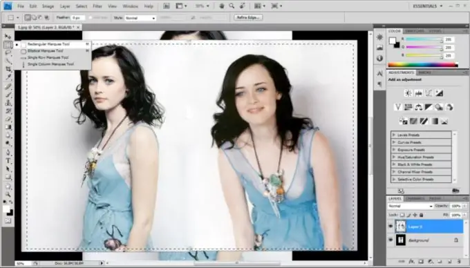 Cách kết hợp hai hình ảnh cạnh nhau trong Photoshop