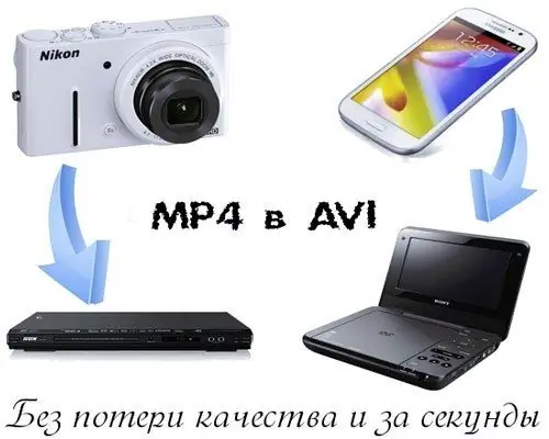 Mp4 keyfiyyətini itkisiz aviya necə çevirmək olar