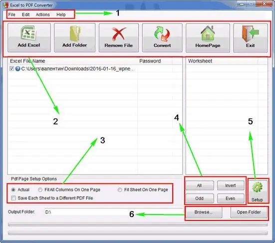 Bagaimana menerjemahkan excel ke pdf