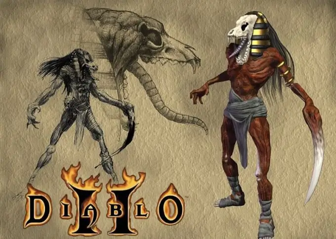 كيفية إدخال الرموز على Diablo