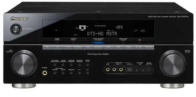 Hoe de AV-receiver in te stellen