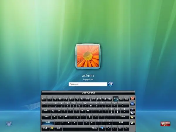 Ako nájsť virtuálnu klávesnicu v systéme Windows XP