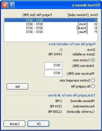 Virtual yaddaşı necə artırmaq olar