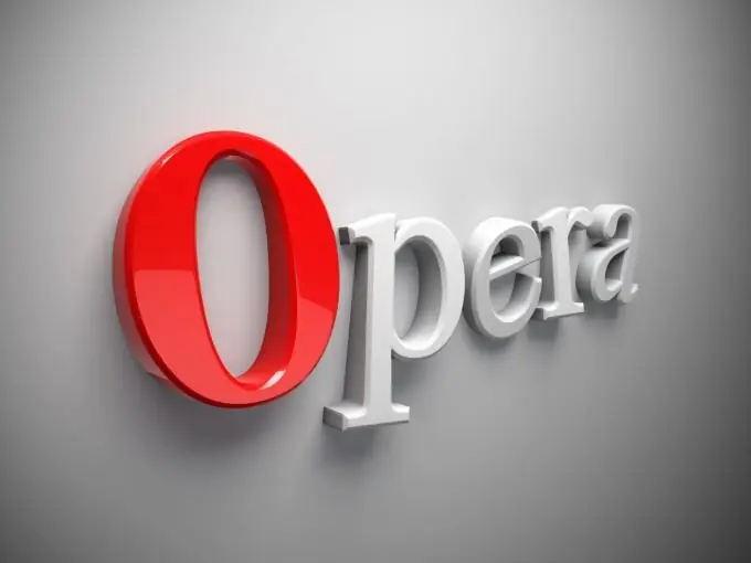 How to set up an opera