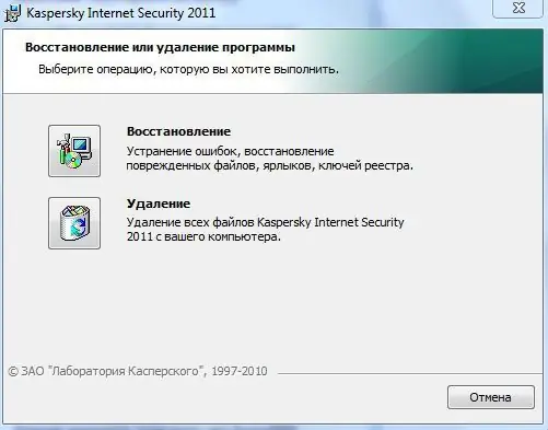 Kuinka poistaa Kaspersky