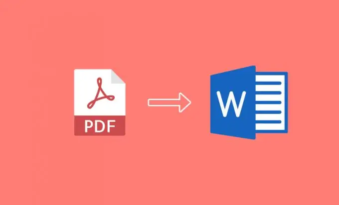 Bagaimana mengkonversi pdf ke Word secara online