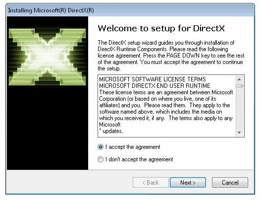 DirectX ዝመና