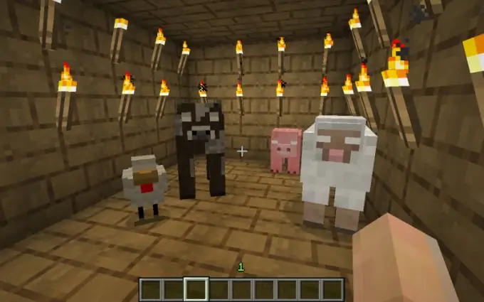 Cómo hacer una granja de animales en Minecraft