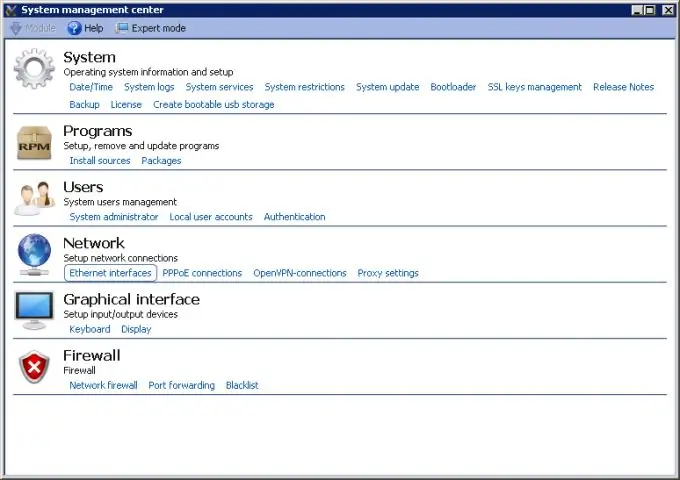 How to set up a network in Linux