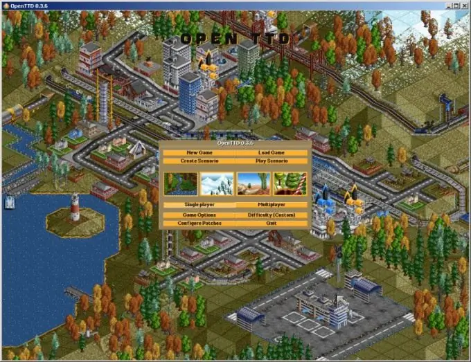 วิธีการเล่น Openttd