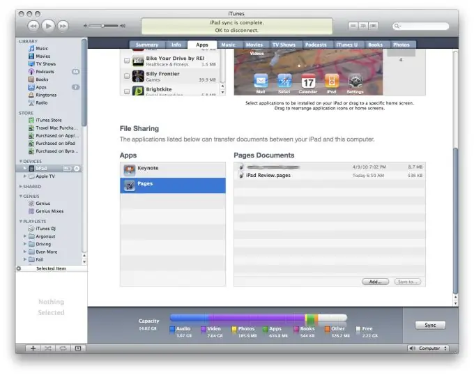 Cara memuat turun program melalui iTunes