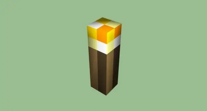 cách tạo một ngọn đuốc trong minecraft