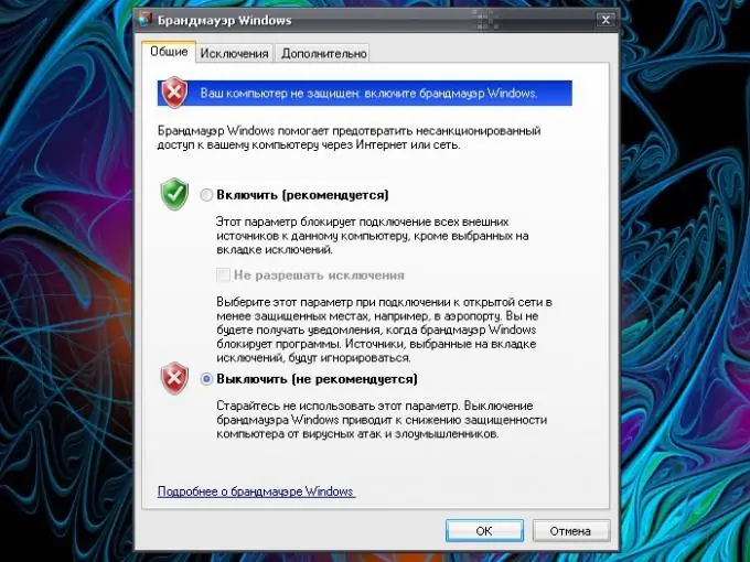 A Windows biztonsági riasztásának eltávolítása