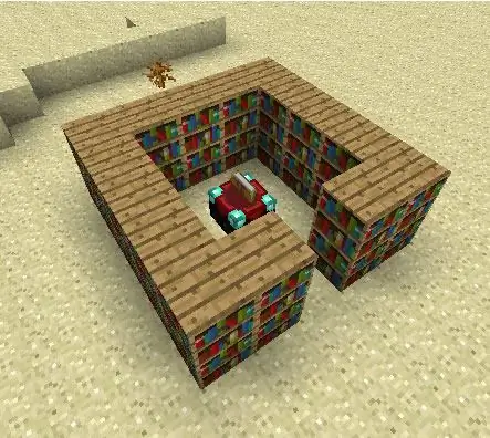 Comment faire une table d'enchantement dans Minecraft