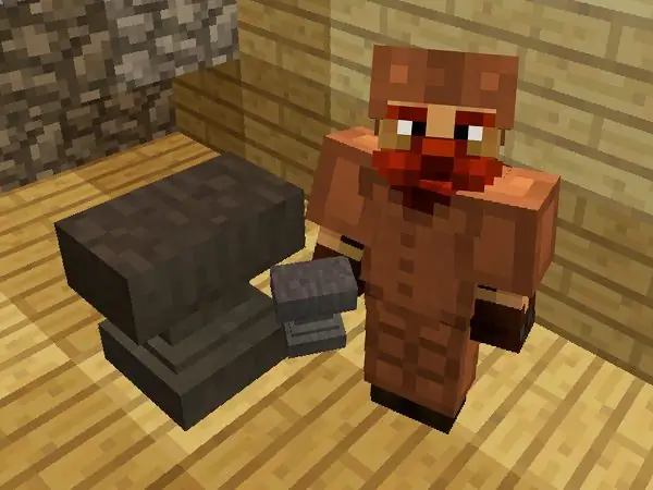 Baue einen Amboss in Minecraft