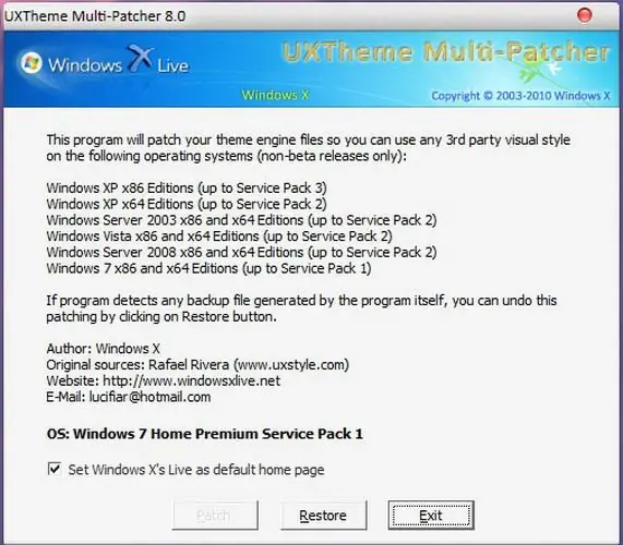 Hvordan installere temaer for XP