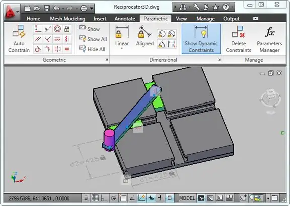 Méretek beállítása az AutoCAD alkalmazásban