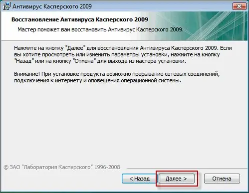 Kasperskiy antivirusini qanday o'rnatish