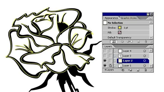 How to make an outline in Photoshop