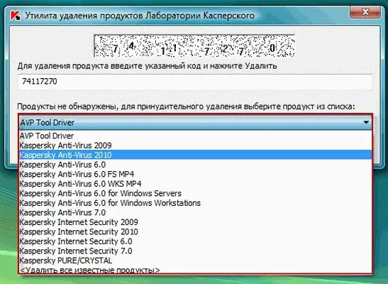 Como remover o Kaspersky se ele não for excluído