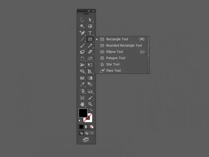 Toolbar in Adobe Illustrator