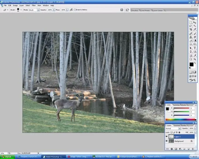 Cara overlay gambar di Photoshop