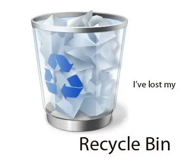 Recycle Bin dengan File yang Dihapus