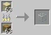 Maak glas in Minecraft