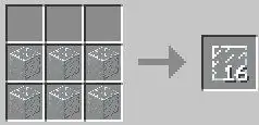 Cómo crear un panel de vidrio en Minecraft