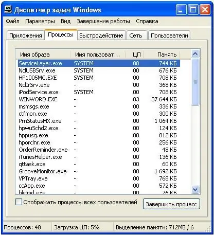 Sådan gendannes task manager