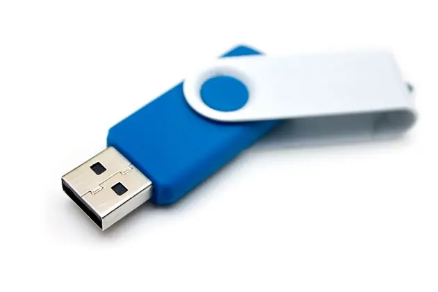 How to change the file system on a USB flash drive