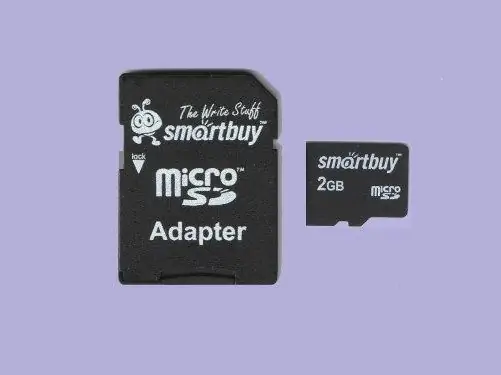 Jinsi ya kuandika -kinga microsd