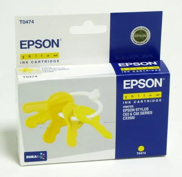 Paano muling pinunan ang Epson inkjet cartridge