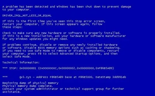 Ինչպես գտնել BSOD- ի պատճառը