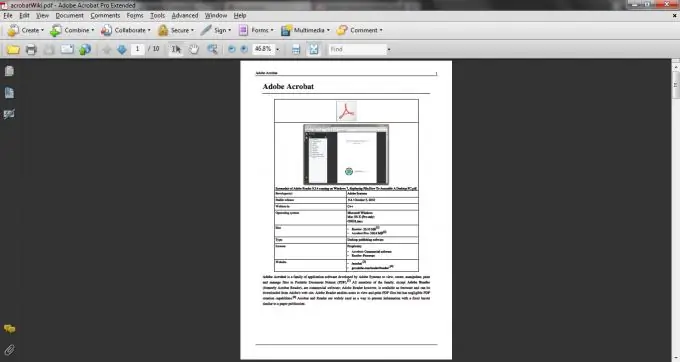 วิธีการกรอกเอกสาร pdf