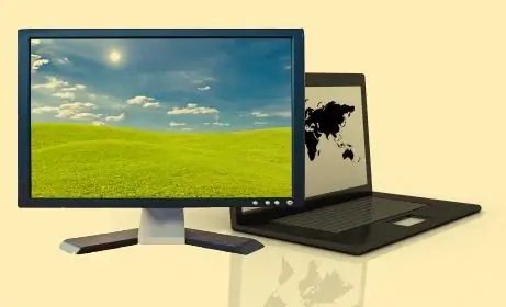 How to connect a monitor to a laptop