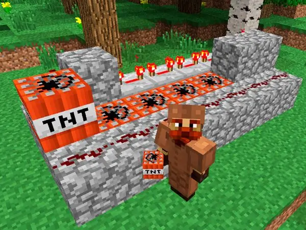 Hogyan készítsünk ágyút a Minecraft-ban