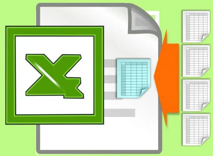 Cara mentransfer data dari beberapa lembar menjadi satu di Excel