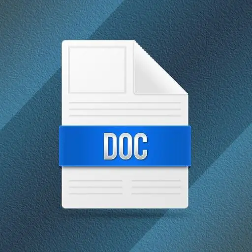 Een document opslaan in.doc-indeling